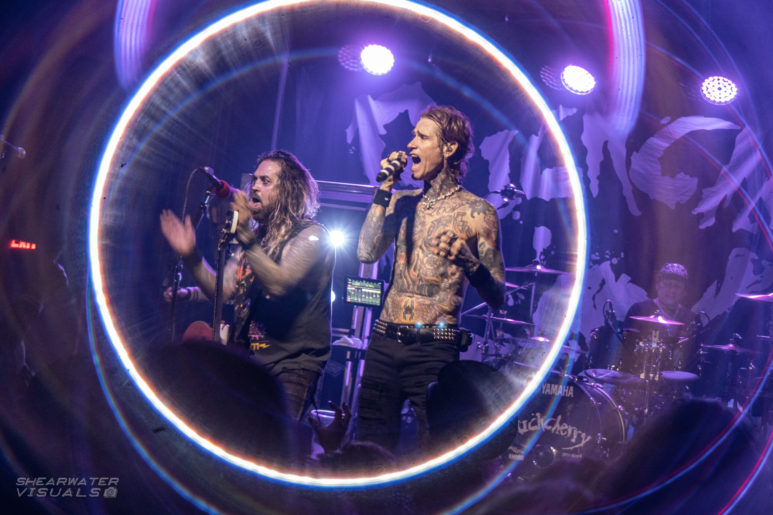 Josh Todd of Buckcherry at The Regency Live 11-2-25 shot by Shearwater Visuals