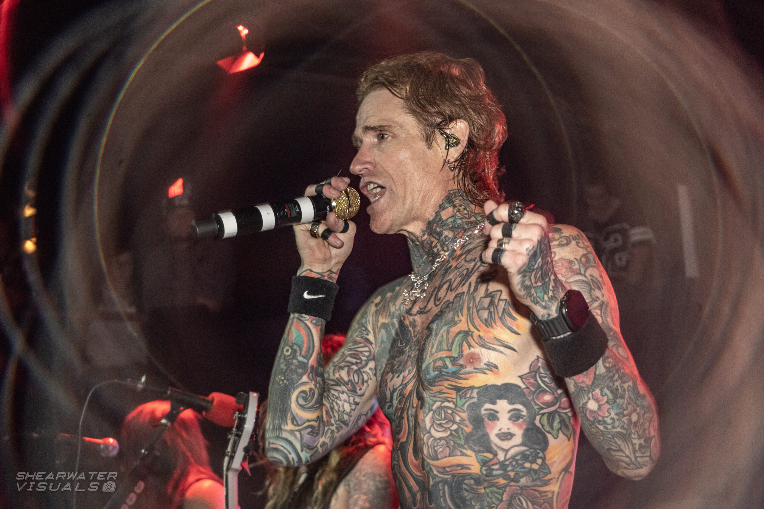 Josh Todd of Buckcherry at The Regency Live 11-2-25 shot by Shearwater Visuals